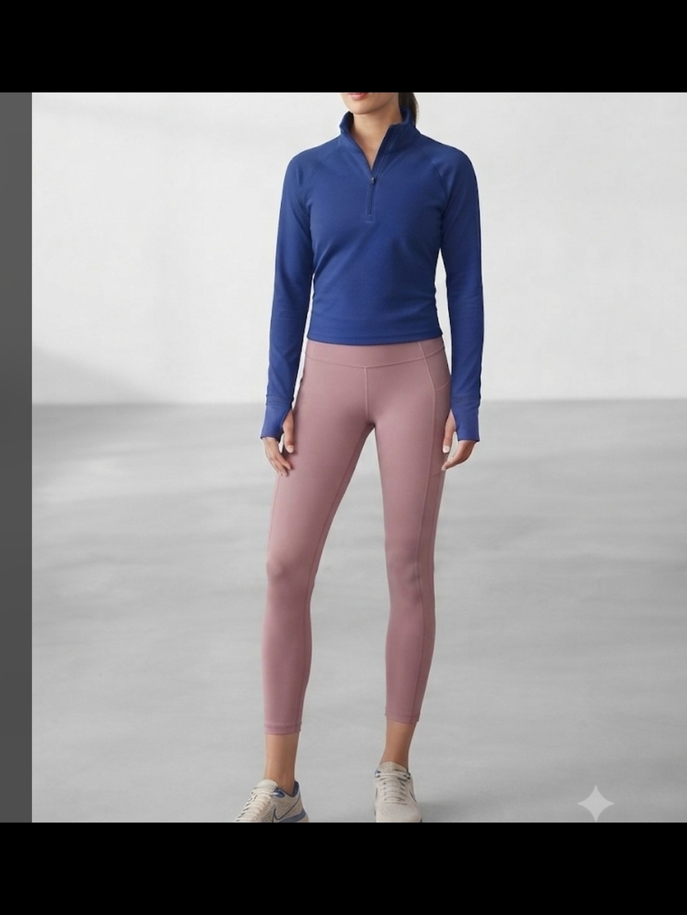 Women’s High-Rise Active Leggings in Mauve Pink